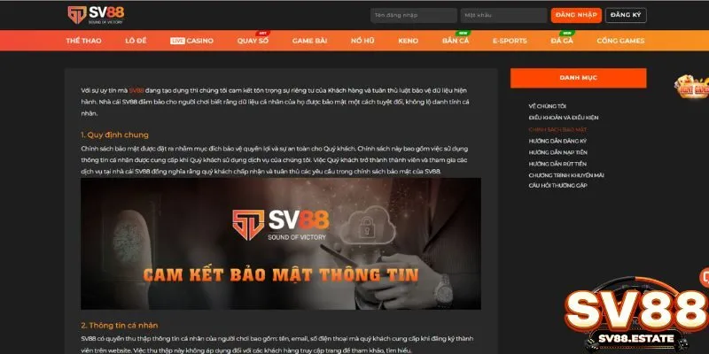 Tầm quan trọng của chính sách bảo mật